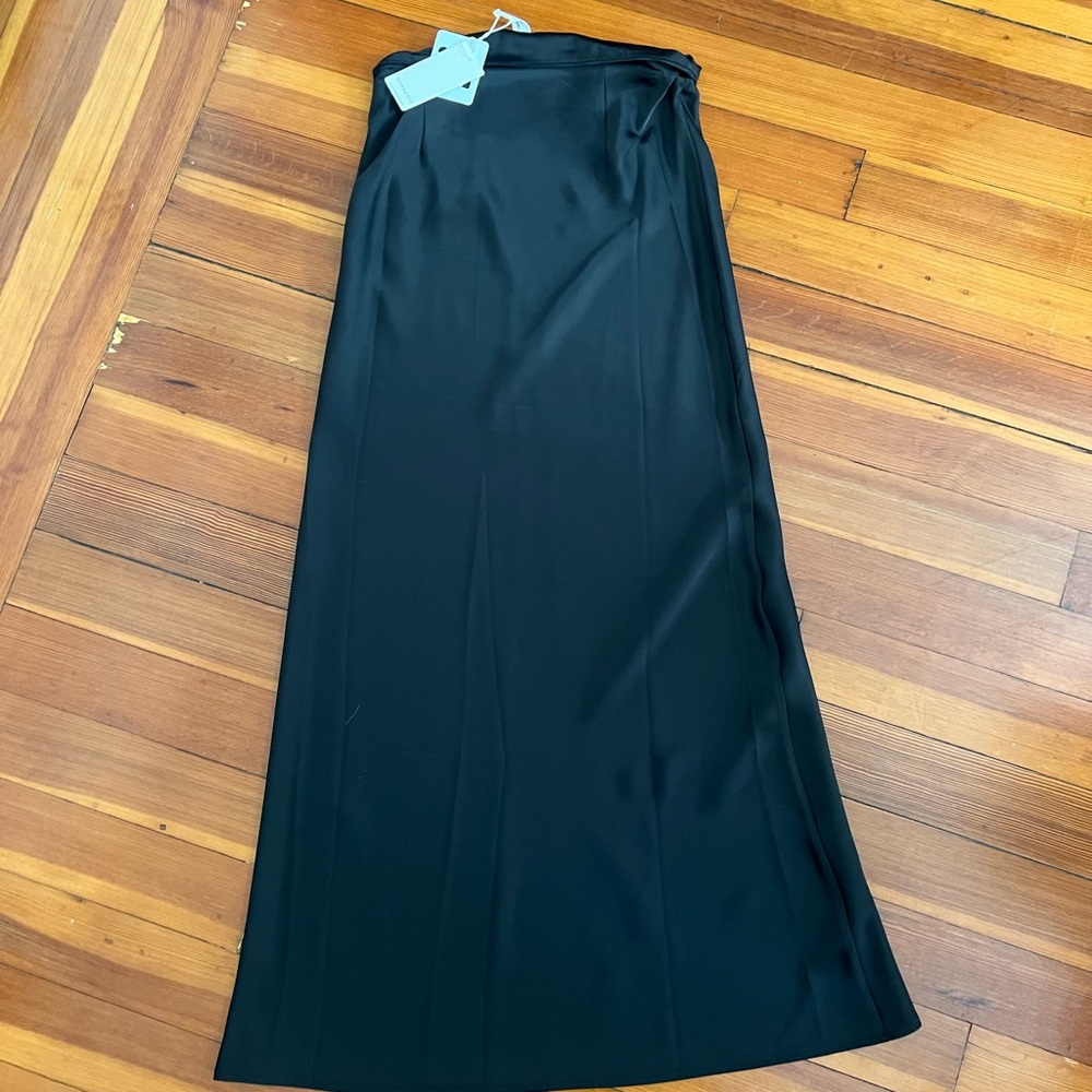 Commense Black Maxi Skirt